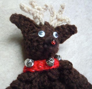 reindeer Christmas ornament